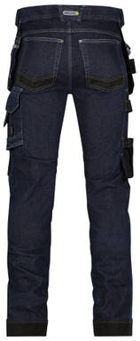 Dassy Denim Melbourne Stretch holsterzakkenjeans met kniezakken 200953
