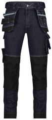 Dassy Denim Melbourne Stretch holsterzakkenjeans met kniezakken 200953
