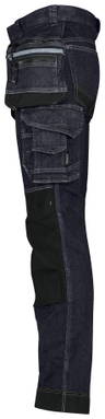 Dassy Denim Melbourne Stretch holsterzakkenjeans met kniezakken 200953