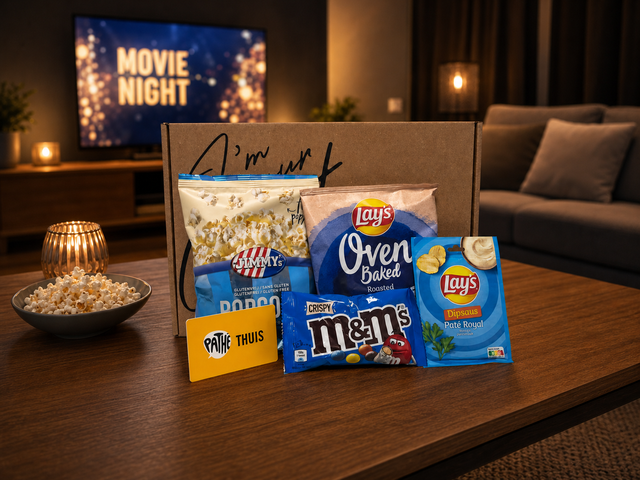 Filmpost brievenbusgeschenk
