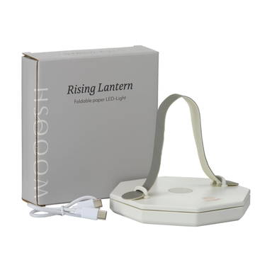 Wooosh Rising Lantern papieren LED-lamp