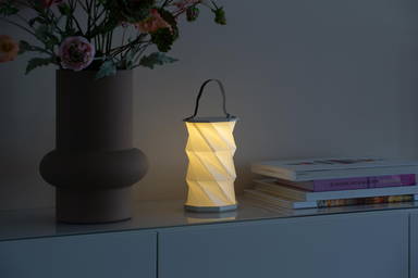 Wooosh Rising Lantern papieren LED-lamp