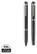 Swiss peak OSLO recycled stainless steel deluxe pen set