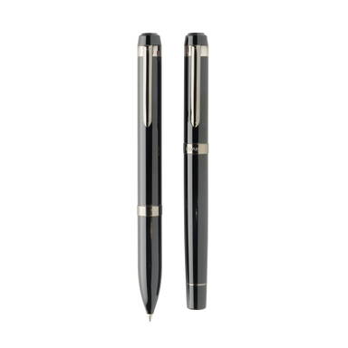 Swiss peak OSLO recycled stainless steel deluxe pen set