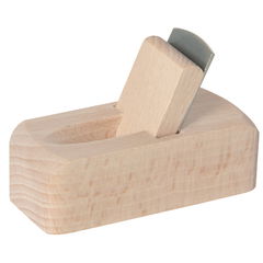 Houten schaaf opener