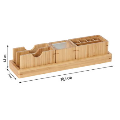 4-teiliger Schreibtisch-Organizer - Standard