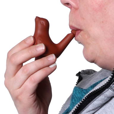 Vogel waterfluit van keramiek - Standard