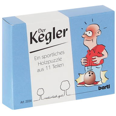 Houten bowling puzzel - Standard