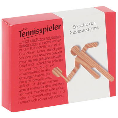 Houten tennis puzzel - Standard
