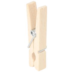 Mini houten wasknijper 45 mm