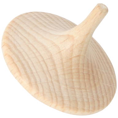 Wooden spinning top original 3.5 cm - Standard
