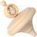 Houten tol met touw 8 cm - Standard