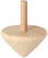 Houten platte tol 3,3 cm - Standard