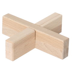 Spinning Cross with Double Attachment