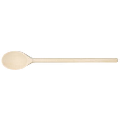 Houten ovale lepel 35 cm - Standard