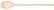 25 cm oval wooden spoon - Standard