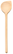 Wooden cooking spoon 25 cm with pointed tip - Standard