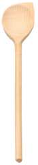 Houten pollepel 25 cm met spitze punt