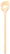 Wooden spoon 30 cm with hole - Standard