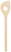 Wooden spoon 16 cm with hole - Standard