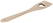 Spatel met hartvormig gat 30 cm - Standard