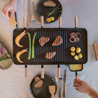 BOSKA Raclette Gourmet Party, 8 Personen (EU Type F)