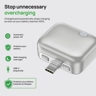 ChargeGuard RCS USB-C-adapter met autom. uitschakeling