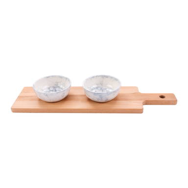 Borrelplank Blauw Toppers