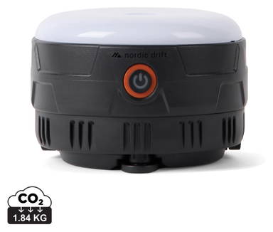 Lanterne de camping portable Nordic Drift Everest RCS - Noir