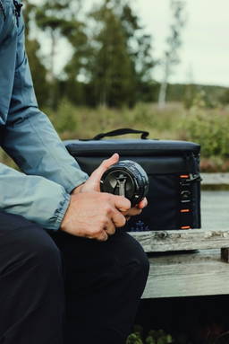 Lanterne de camping portable Nordic Drift Everest RCS - Noir