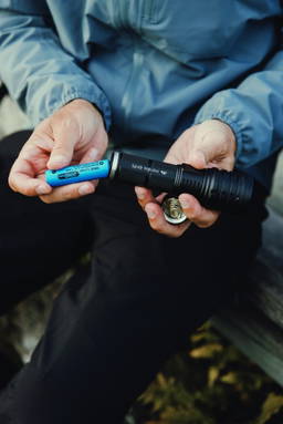 Nordic Drift Everest RCS krachtige zaklamp dubbele batterij