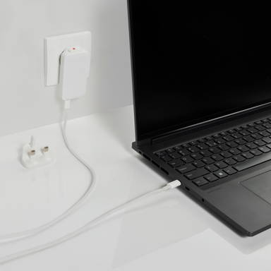 Fluxo RCS 65W platte GaN-lader met universele connectors