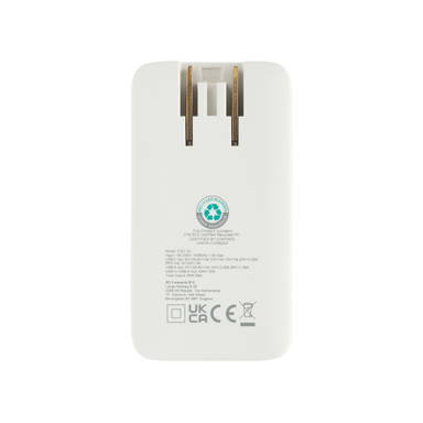Fluxo RCS 65W platte GaN-lader met universele connectors