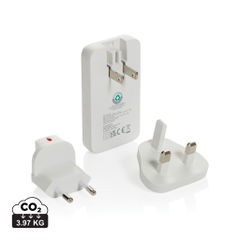 Fluxo RCS 65W platte GaN-lader met universele connectors
