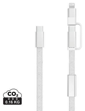Arc RCS 60W 120 cm 2-in-1 snellaadkabel