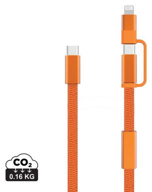 Arc RCS 60W 120 cm 2-in-1 snellaadkabel