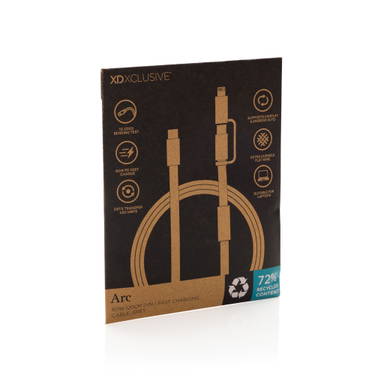 Arc RCS 60W 120 cm 2-in-1 snellaadkabel