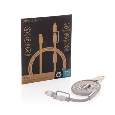 Arc RCS 60W 120 cm 2-in-1 snellaadkabel