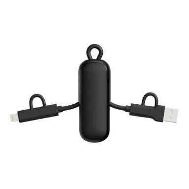Urban Vitamin Dublin 100W 4 -in-1 keychain cable