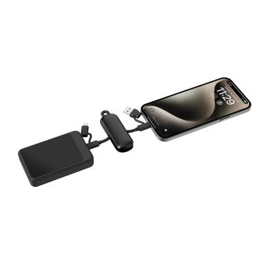 Urban Vitamin Dublin 100W 4 -in-1 keychain cable