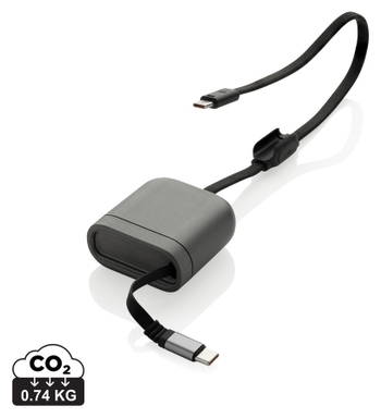 Spira RCS gerecyclede intrekbare 100W snellaadkabel