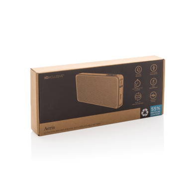 Aeris RCS ultradunne 10W IPX5 speaker met vervangbare batter