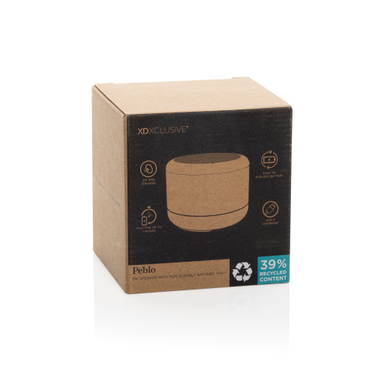 Peblo RCS 3W speaker met vervangbare batterij
