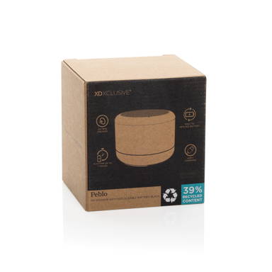 Peblo RCS 3W speaker met vervangbare batterij