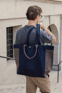 BEAU AWARE™ 400gsm recycled canvas all-round shopper
