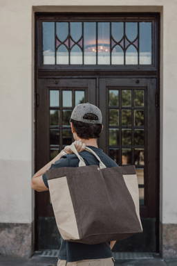 BEAU AWARE™ 400gsm recycled canvas all-round shopper