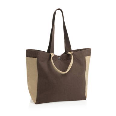 BEAU AWARE™ 400gsm recycled canvas all-round shopper