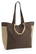 BEAU AWARE™ 400gsm recycled canvas all-round shopper