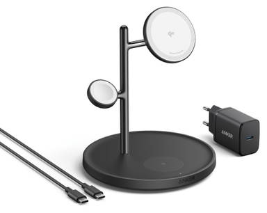 Anker MagGo draadloze oplaadstandaard (3-in-1-standaard)