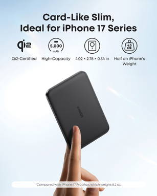 Anker Nano Wireless Power Bank 5K 15W MagGo slim Qi 2.0